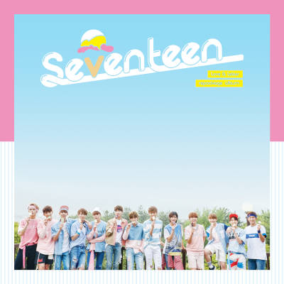 Cover of Seventeen's first album Love and Letter
